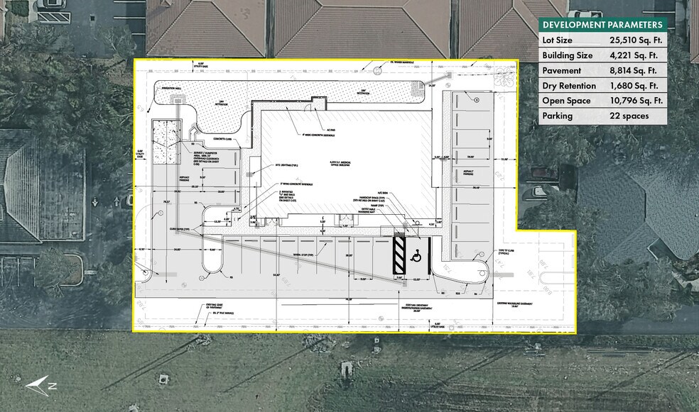 1539 Brantley Rd, Fort Myers, FL à vendre - Plan de site - Image 3 de 8