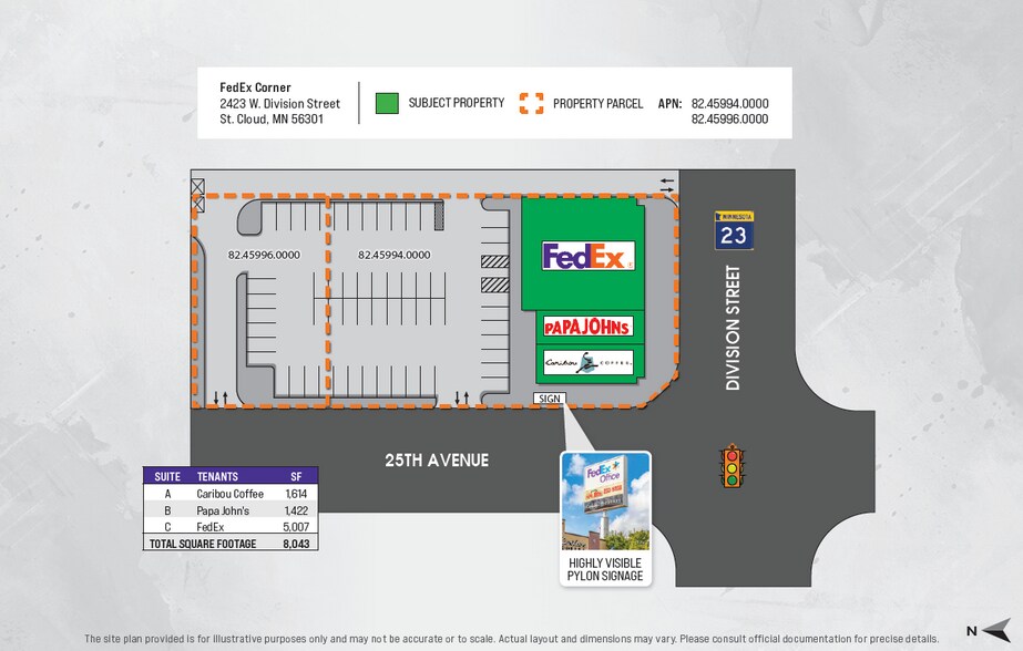 2423 Division St W, Saint Cloud, MN à vendre - Photo du bâtiment - Image 2 de 7