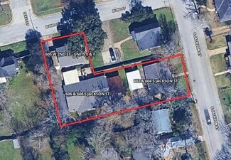 Plus de détails pour 602 S Jackson St, Brenham, TX - Multi-résidentiel à vendre