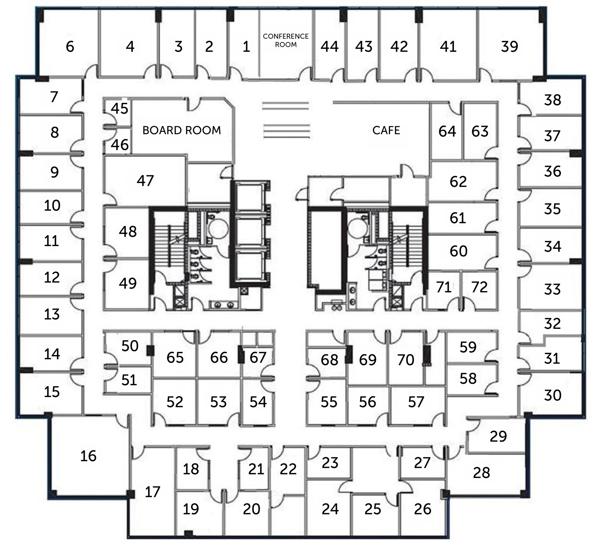 101 NE 3rd Ave, Fort Lauderdale, FL for lease Floor Plan- Image 1 of 1