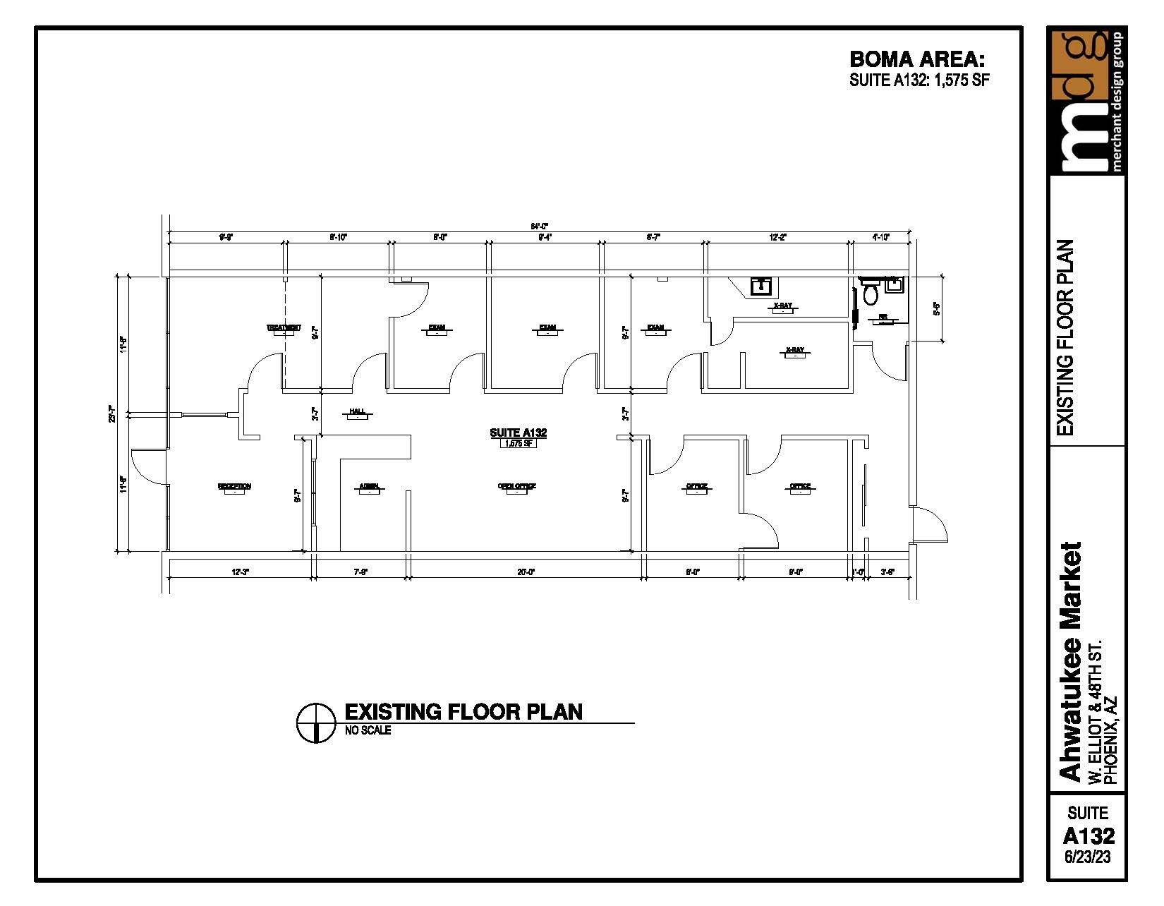 4747 E Elliot Rd, Phoenix, AZ à louer Plan d’étage- Image 1 de 1