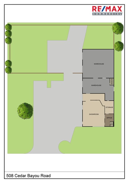 508 Cedar Bayou Rd, Baytown, TX à vendre - Plan de site - Image 3 de 17