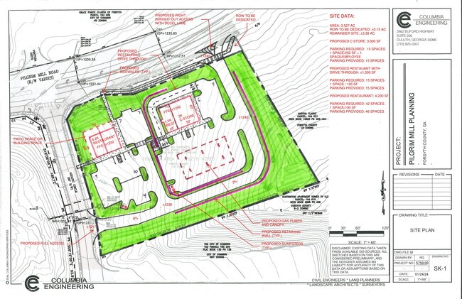 More details for 0 Pilgrim Mill Rd, Cumming, GA - Land for Sale