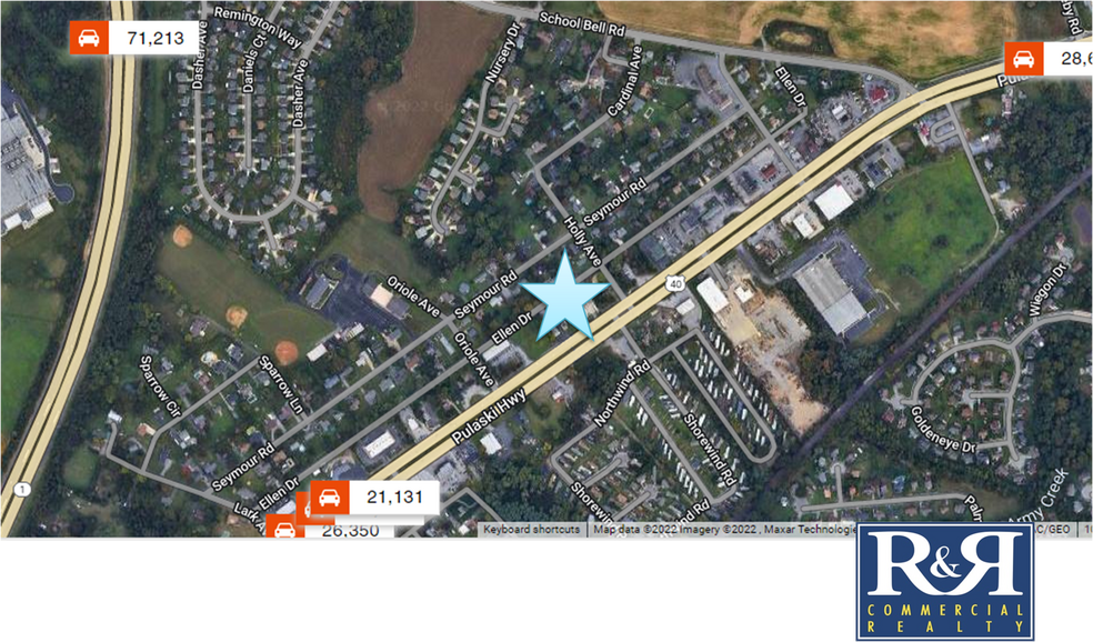 743 Pulaski Hwy, Bear, DE à vendre - Aérien - Image 1 de 5
