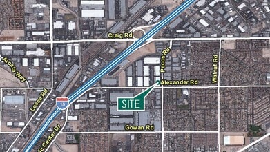 4050 Corporate Center Dr, North Las Vegas, NV - AERIAL  map view - Image1