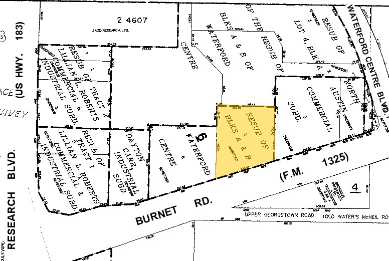 9120 Burnet Rd, Austin, TX à louer - Plan cadastral - Image 2 de 10