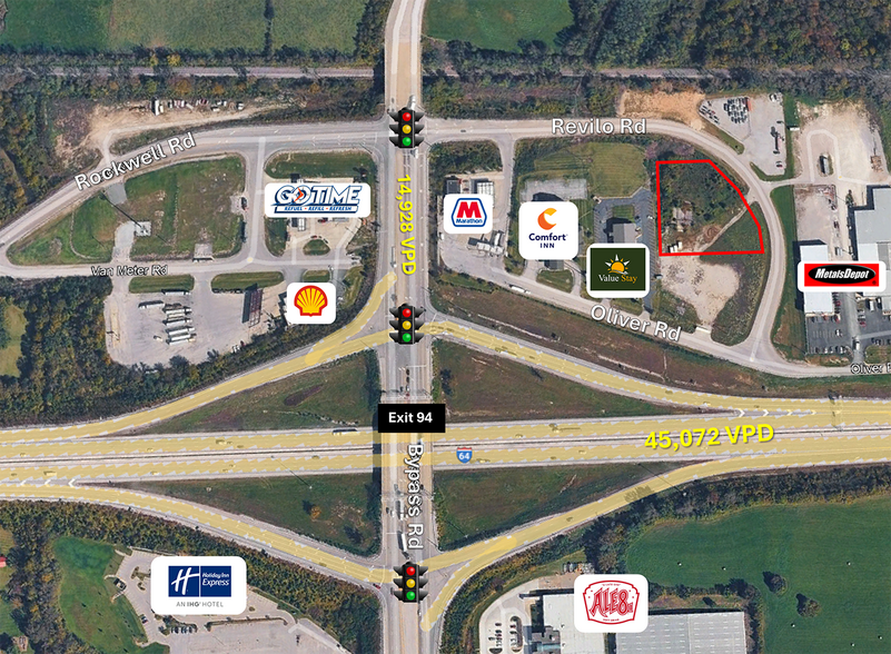 4875 Revilo Rd, Winchester, KY à vendre - Aérien - Image 2 de 3