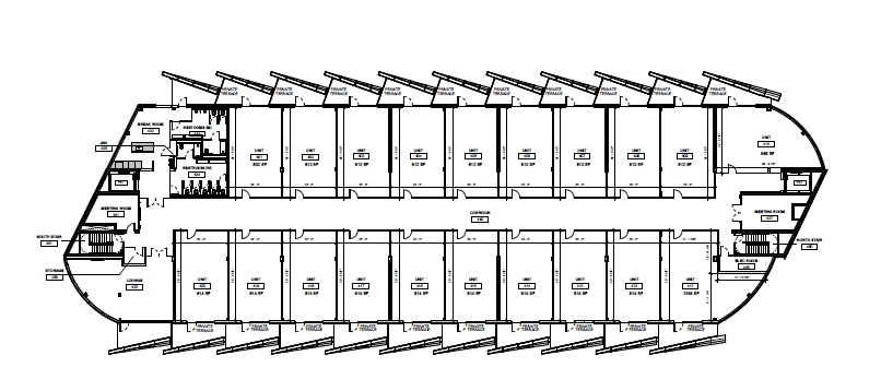 7022 Old Katy Rd, Houston, TX 77024 - Unit 412 -  - Floor Plan - Image 1 of 1