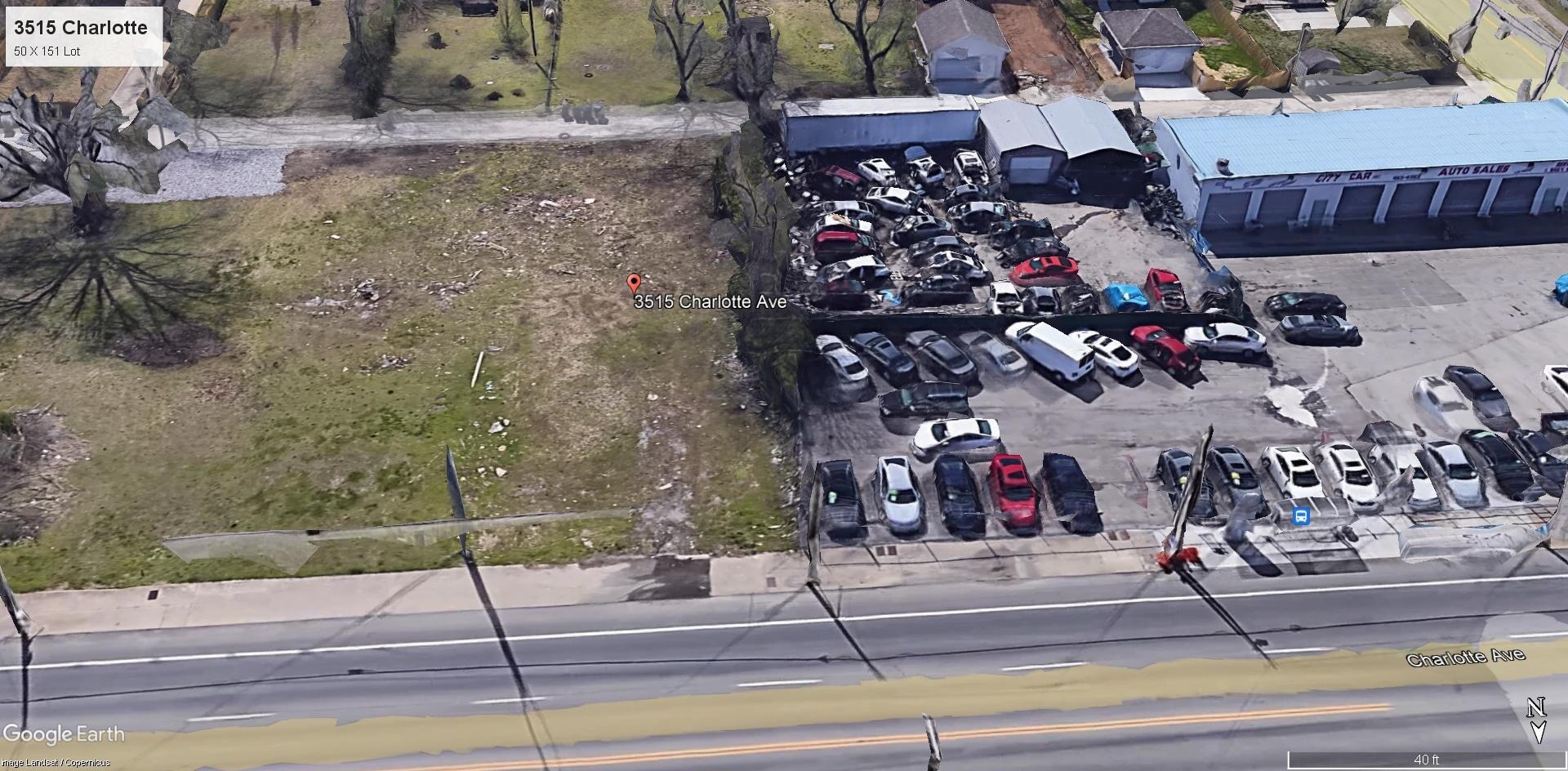 3515 Charlotte Pike, Nashville, TN à vendre Photo du bâtiment- Image 1 de 6