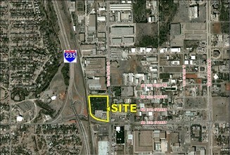 3813-3817 N Santa Fe Ave, Oklahoma City, OK - AERIAL map view - Image1