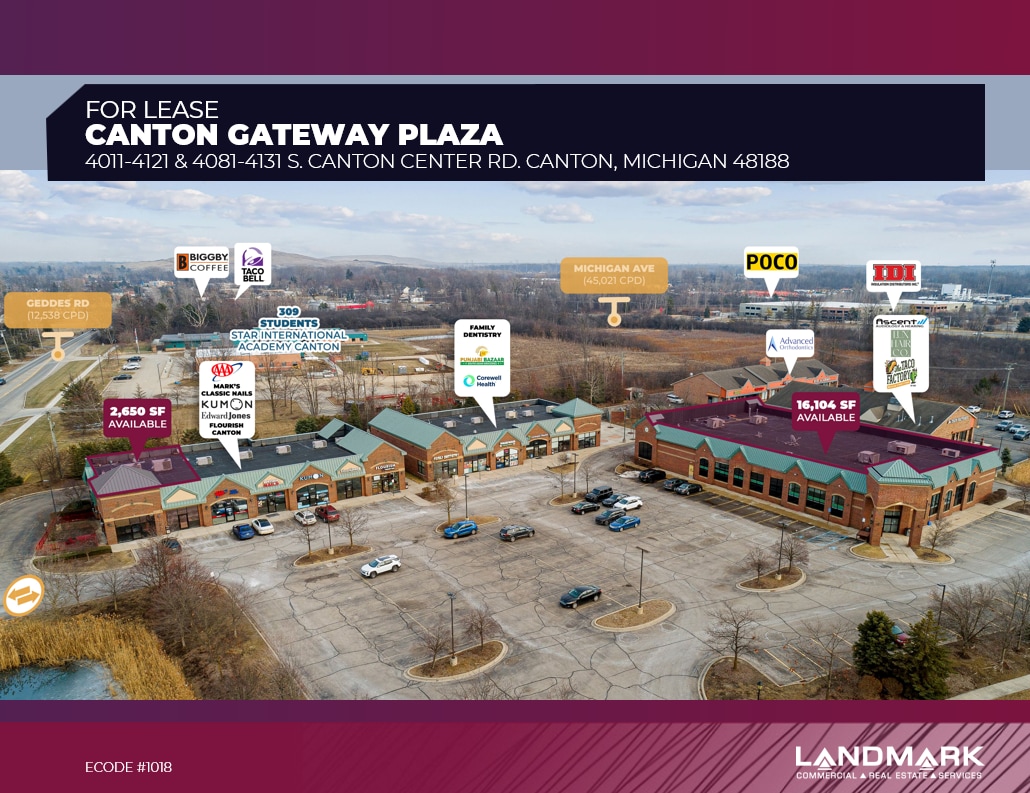 4151 S Canton Center Rd, Canton Township, MI for lease Primary Photo- Image 1 of 2