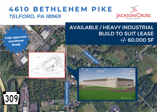 Plus de détails pour 4610 Bethlehem Pike, Telford, PA - Industriel/Logistique à louer