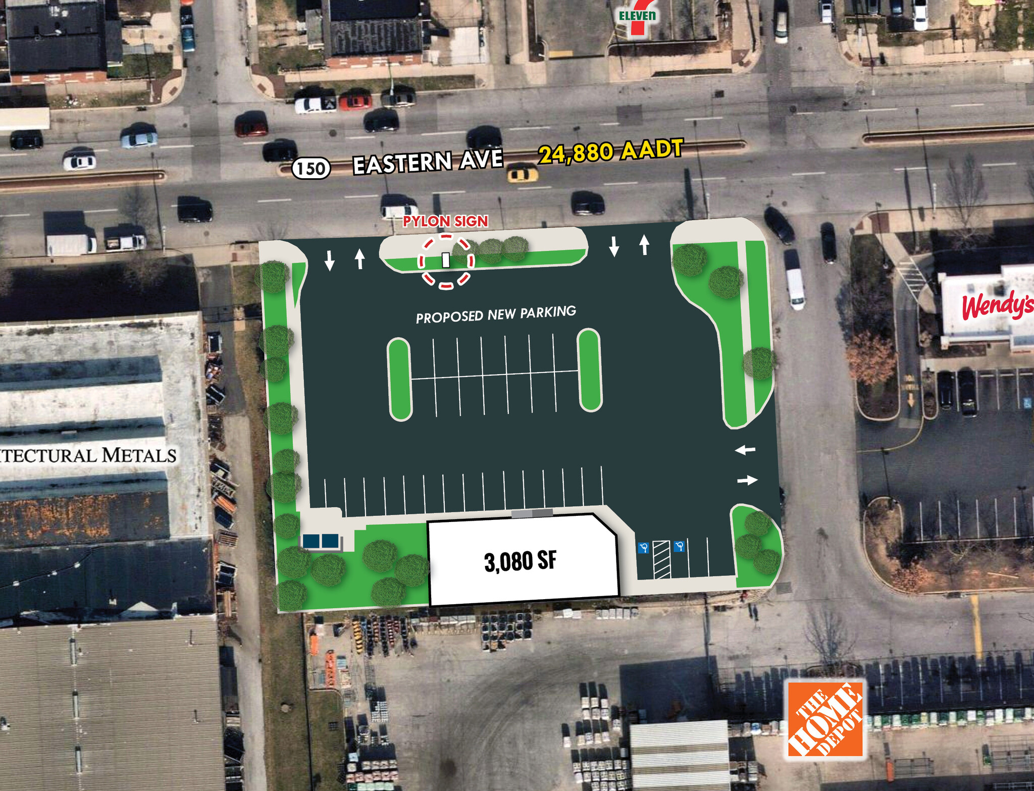 6311 Eastern Ave, Baltimore, MD for sale Site Plan- Image 1 of 1