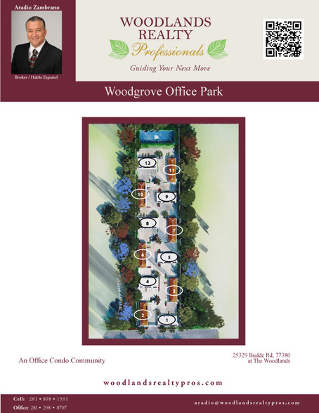 25329 Budde Rd, The Woodlands, TX à vendre - Plan de site - Image 2 de 5