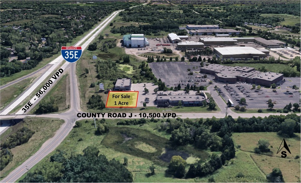 1200 County Road J, White Bear Lake, MN à vendre - Aérien - Image 2 de 4