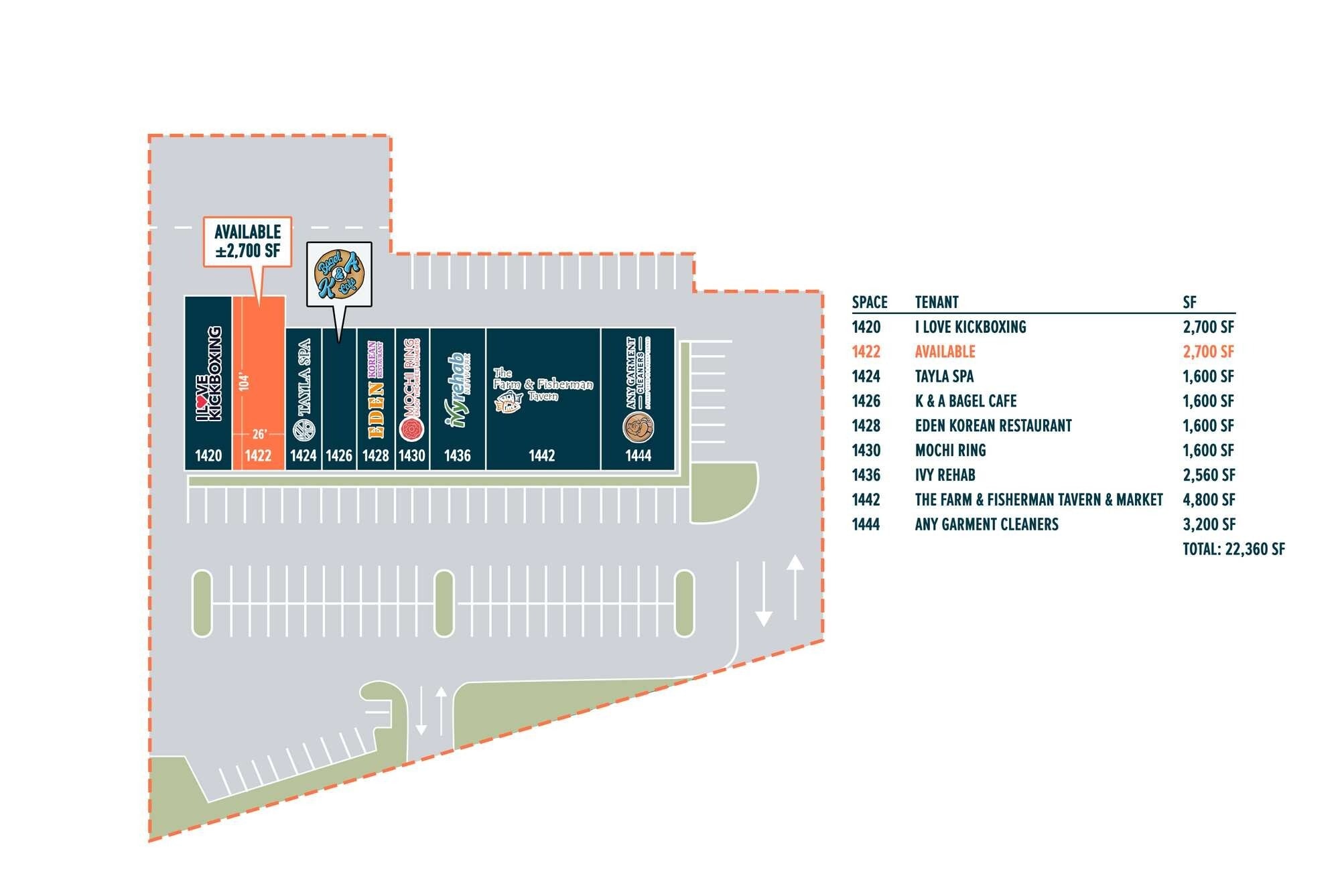 1420-1422 Route 70, Cherry Hill, NJ for lease Site Plan- Image 1 of 1