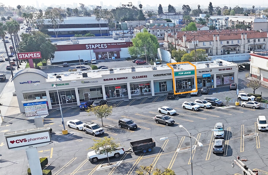 3575 Atlantic Ave, Long Beach, CA for lease - Aerial - Image 2 of 10