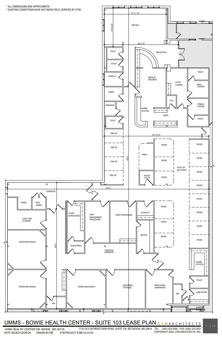 14999 Health Center Dr, Bowie, MD for lease Floor Plan- Image 1 of 1