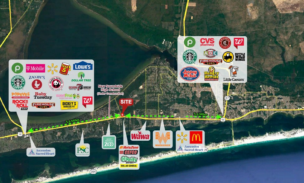 6000 Gulf Breeze Pky, Gulf Breeze, FL à vendre - Photo du bâtiment - Image 3 de 4