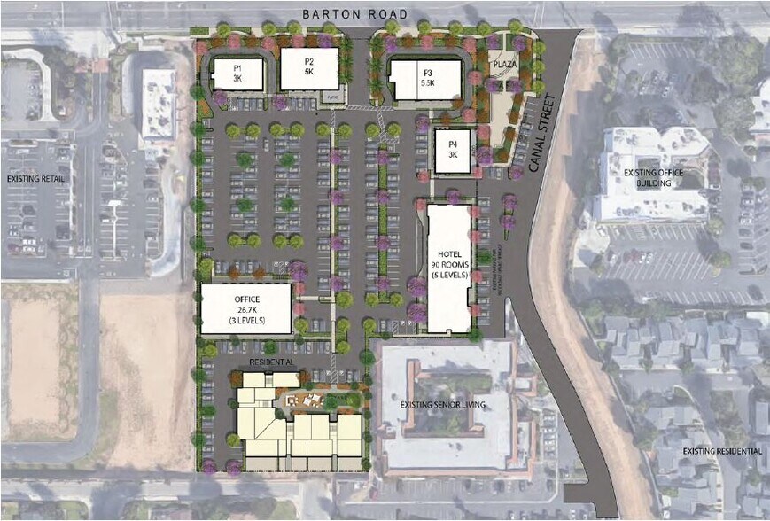 22317-22273 Barton Rd, Grand Terrace, CA à louer - Photo du bâtiment - Image 3 de 3