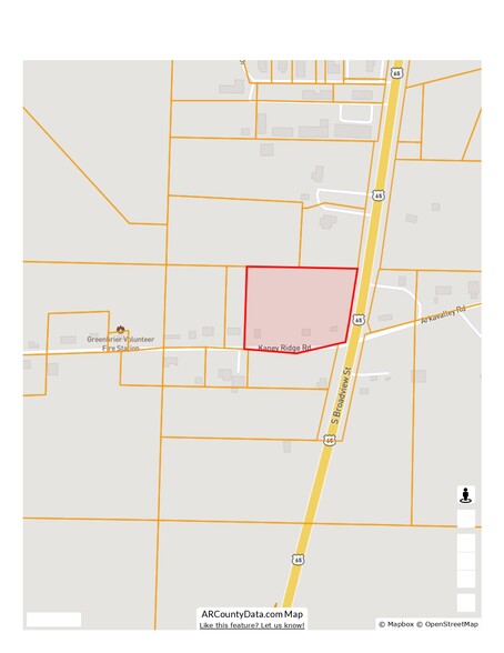 2 Kaney Ridge Rd, Greenbrier, AR à vendre - Plan de site - Image 3 de 3