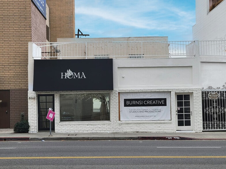 8064-8066 Melrose Ave, Los Angeles, CA for lease - Building Photo - Image 1 of 9