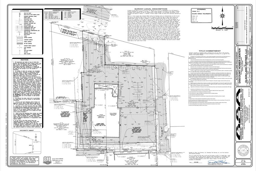 Hwy 78 East, Jasper, AL à vendre - Plan cadastral - Image 2 de 2