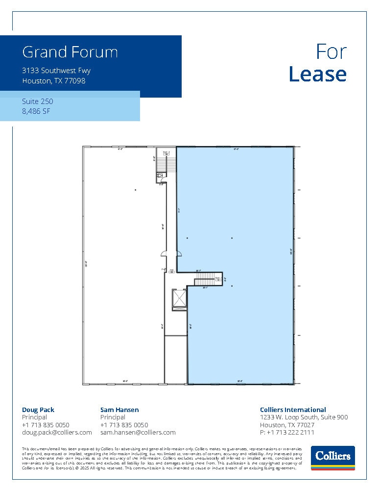3133 Southwest Fwy, Houston, TX for sale Floor Plan- Image 1 of 1