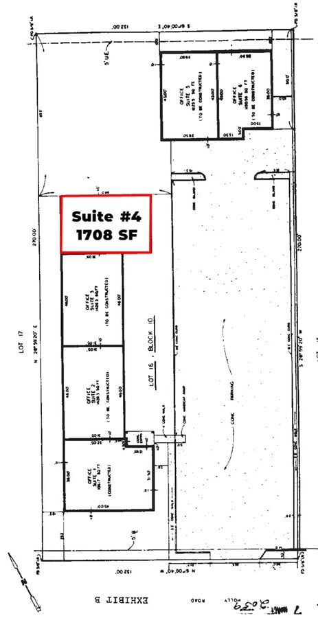 5420-5428 Holly Rd, Corpus Christi, TX 78411 - Unit 4 - - Floor Plan - Image 2 of 4