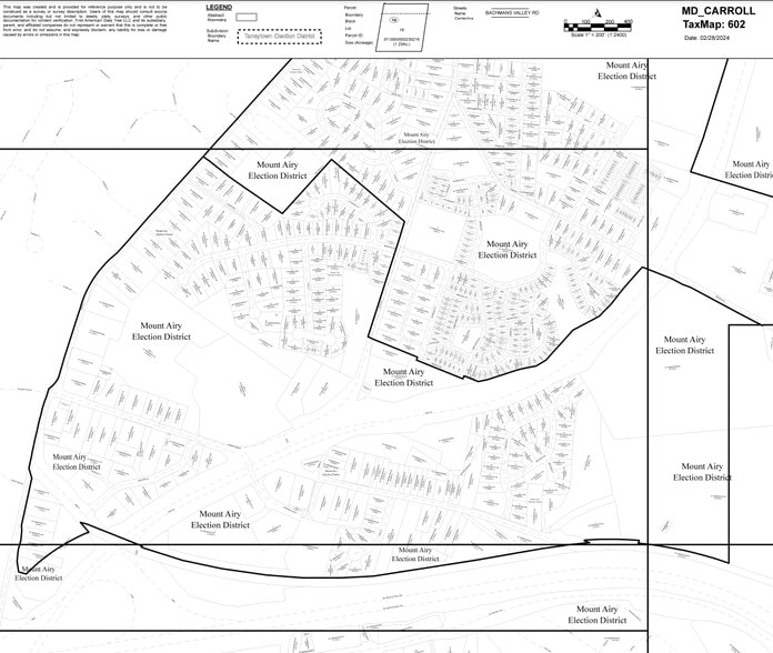 1517 Ridgeside Dr, Mount Airy, MD for lease - Plat Map - Image 3 of 3