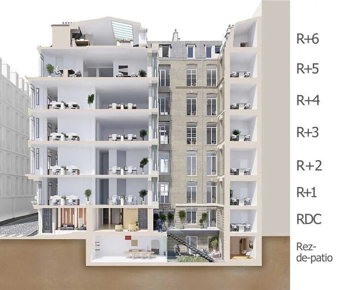 3 Rue Troyon, Paris à louer - Plan d’étage - Image 2 de 14