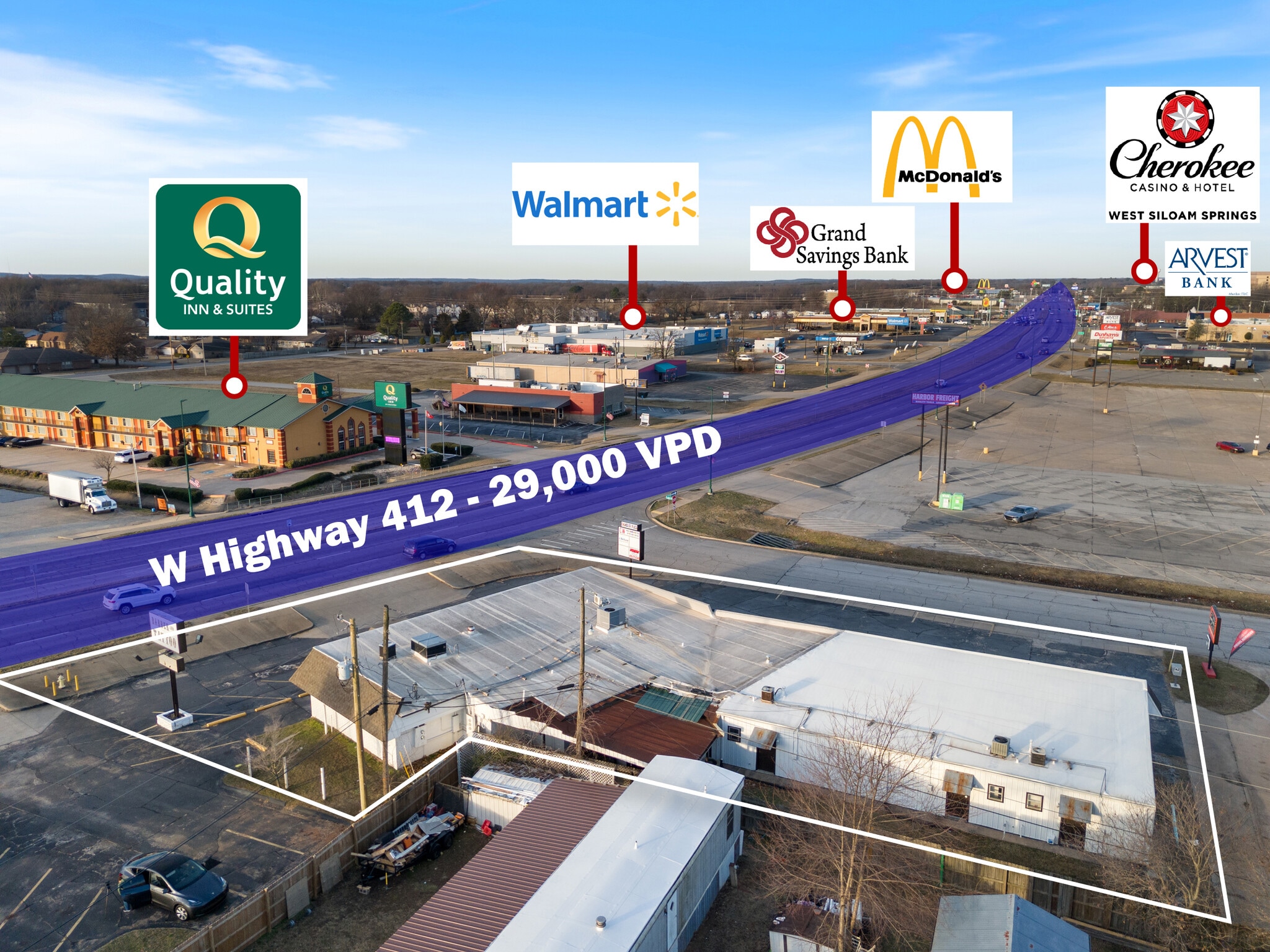 1245 US-412, Siloam Springs, AR for sale Building Photo- Image 1 of 20
