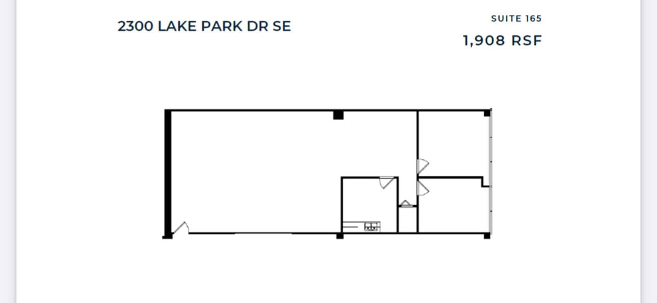2300 Lake Park Dr SE, Smyrna, GA for lease Floor Plan- Image 1 of 5