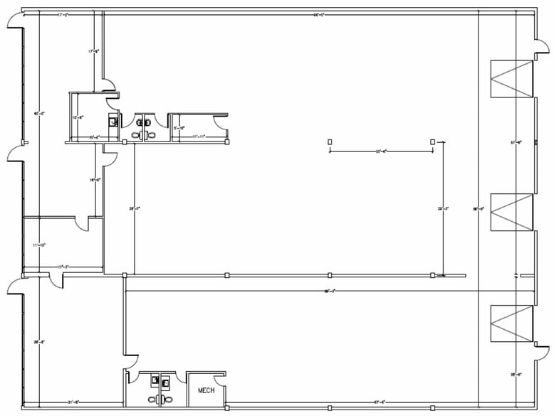 14503-14543 121A Ave, Edmonton, AB for lease - Floor Plan - Image 2 of 3