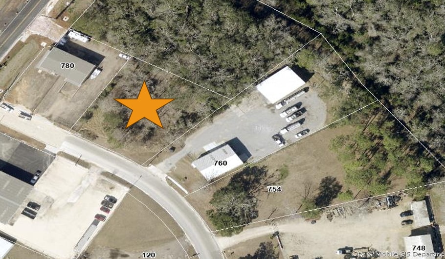 103 Zeigler Cir E, Mobile, AL for lease - Aerial - Image 2 of 4