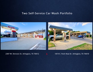 More details for Two Self-Service Car Wash Portfolio – Specialty for Sale, Arlington, TX