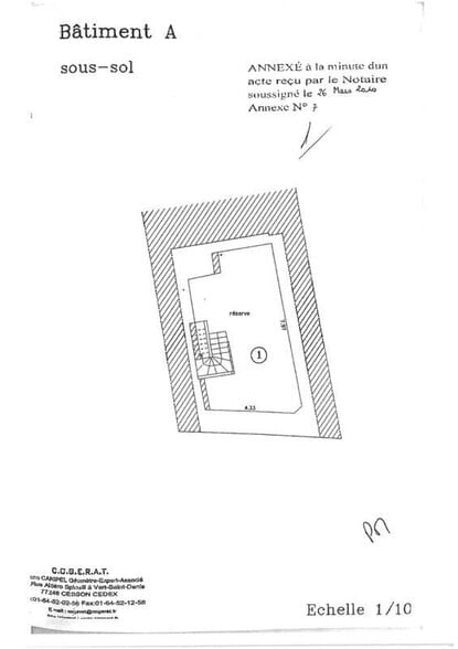 Commerce de détail dans Melun à vendre - Plan d’étage - Image 3 de 5