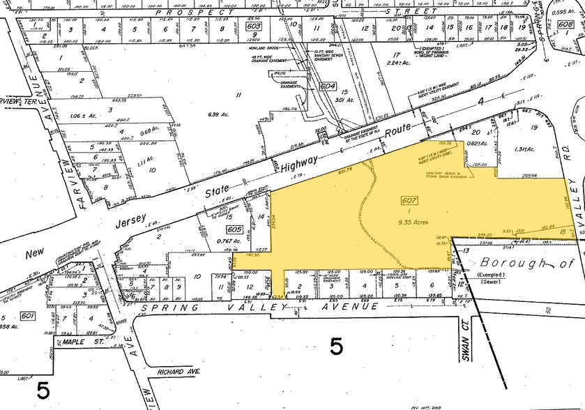 80 E State Rt 4, Paramus, NJ for lease - Plat Map - Image 2 of 10