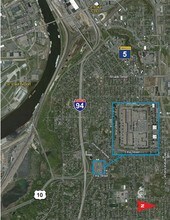 425 Etna St, Saint Paul, MN - AÉRIEN Vue de la carte