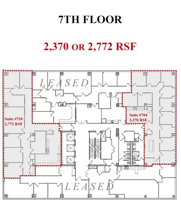 8737 Colesville Rd, Silver Spring, MD à louer Plan d  tage- Image 1 de 1