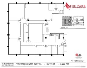 53 Perimeter Ctr E, Atlanta, GA for lease Floor Plan- Image 1 of 1