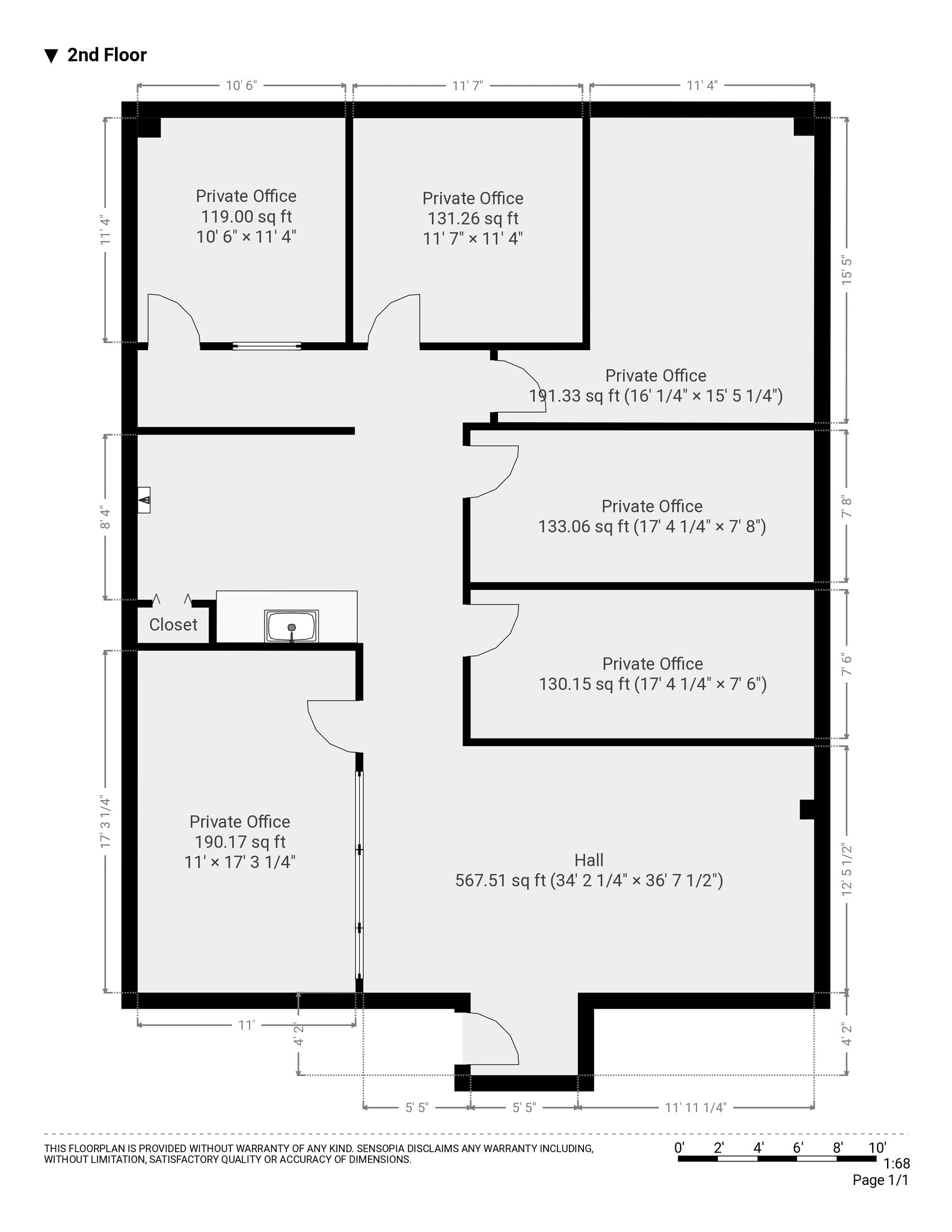 220 Congress Park Dr, Delray Beach, FL for lease Floor Plan- Image 1 of 1
