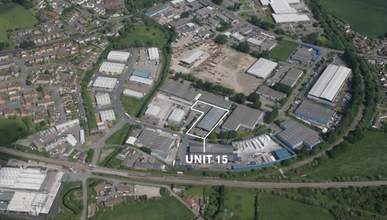 Symondscliffe Way, Caldicot, BGW - aerial  map view