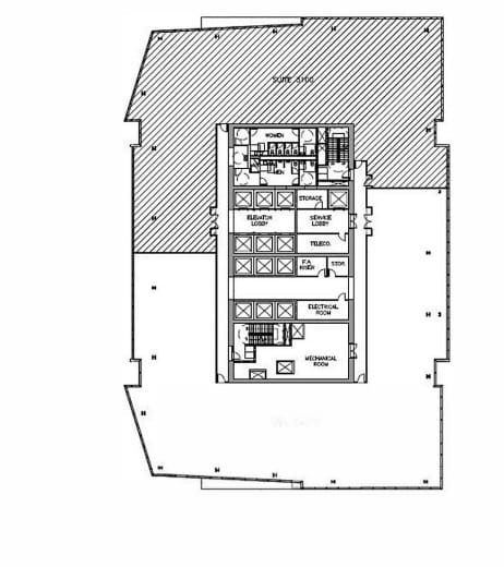 333 SE 2nd Ave, Miami, FL à louer Plan d  tage- Image 1 de 1