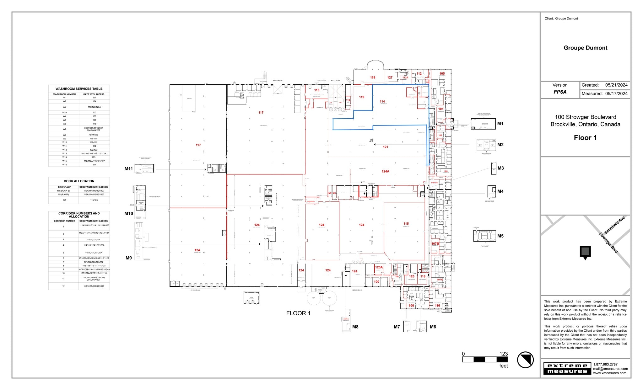 100 Strowger Blvd, Brockville, ON for lease Site Plan- Image 1 of 1