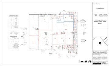 100 Strowger Blvd, Brockville, ON for lease Site Plan- Image 1 of 1