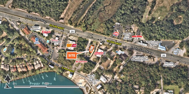 Plus de détails pour 297 John Sims Pky W, Niceville, FL - Commerce de détail à louer