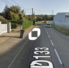 420 Route De Bougé, Sonnay, ISE - Aérien  Vue de la carte