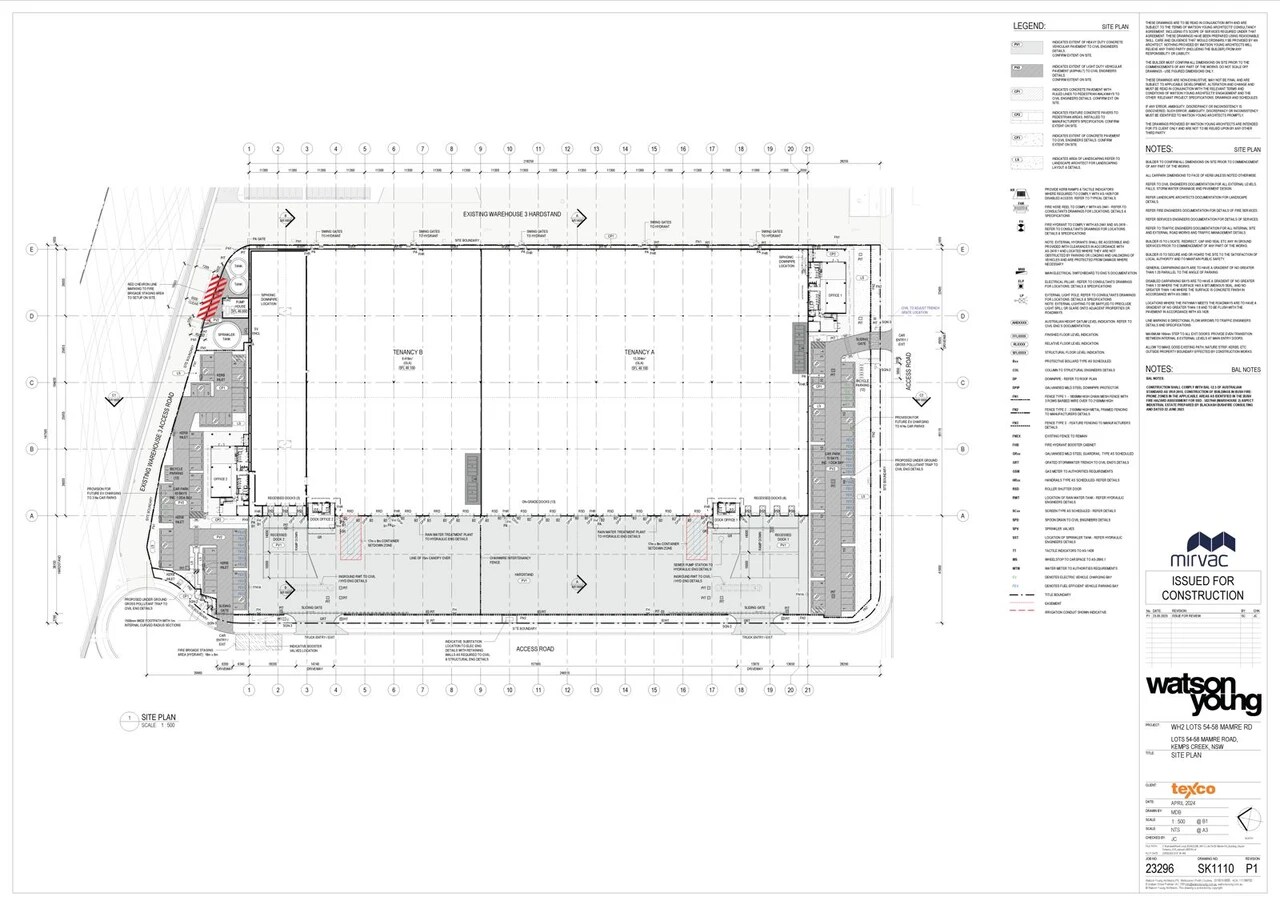 882 Mamre Road, Kemps Creek à louer Plan d’étage- Image 1 de 1