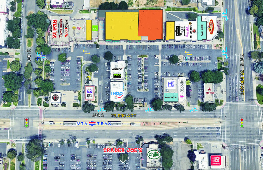 613 E 400 S, Salt Lake City, UT for lease - Site Plan - Image 1 of 13